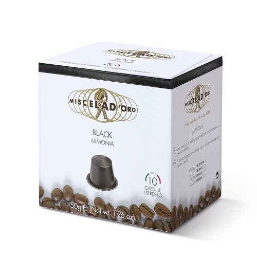 miscela-d-oro-black-capsules-caf-intenso-compatibles-nespresso image 1