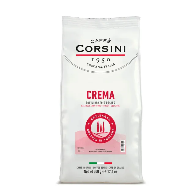 caff-corsini-crema-arabica-et-robusta-caf-en-grains-500g image 1