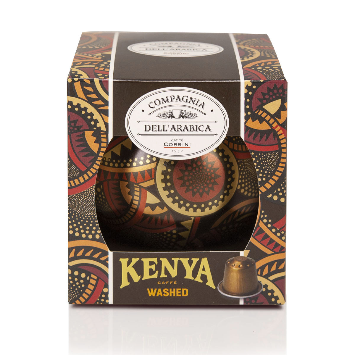 caff-corsini-pallina-di-natale-capsules-caf-aluminium-compatibles-nespresso-keny image 1