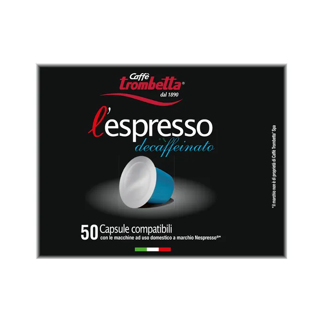 caff-trombetta-l-espresso-d-caf-in-150-capsules-compatibles-nespresso image 1