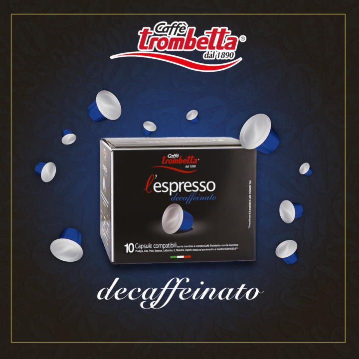 caff-trombetta-l-espresso-decaffeinato-80-capsules-compatibles-nespresso-8-x-10 image 3