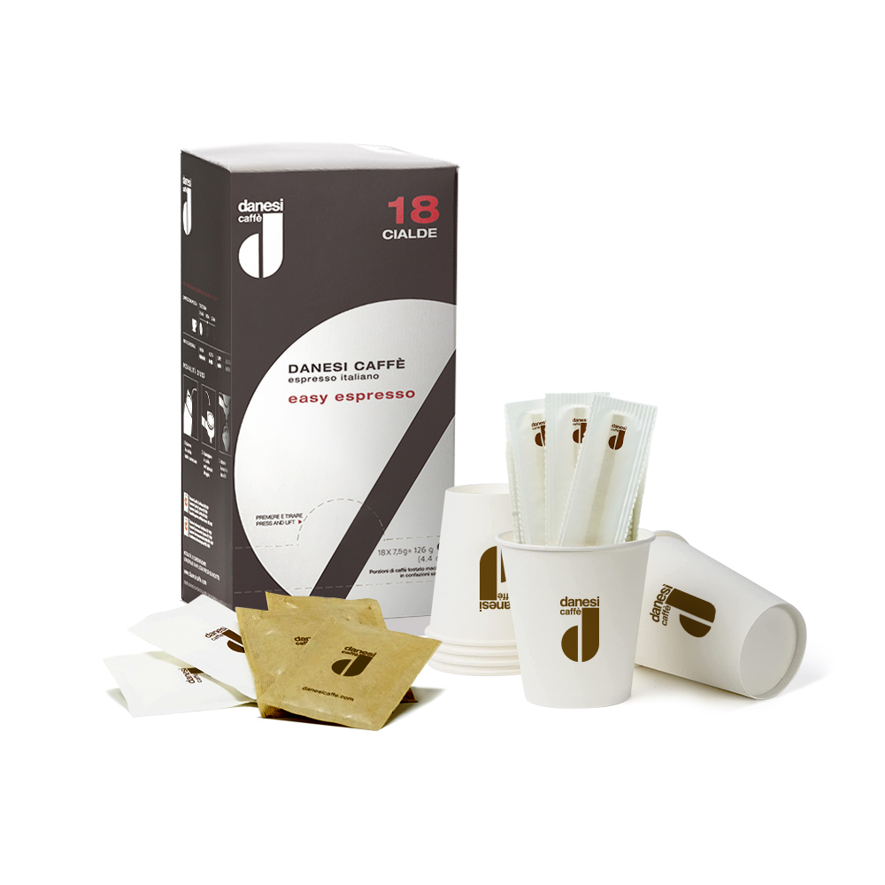 danesi-caff-box-ufficio-150-dosettes-easy-espresso-kit-bureau-200-pcs image 1