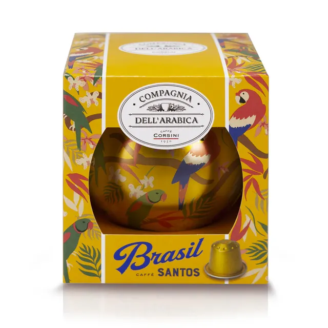 caff-corsini-boule-de-no-l-avec-4-capsules-en-aluminium-compatibles-nespresso-br image 1