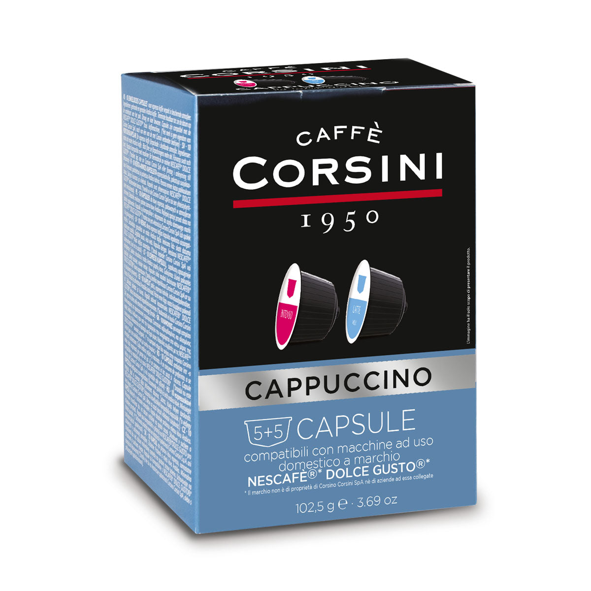 caff-corsini-cappuccino-capsules-compatibles-dolce-gusto-10-bo-tes image 1