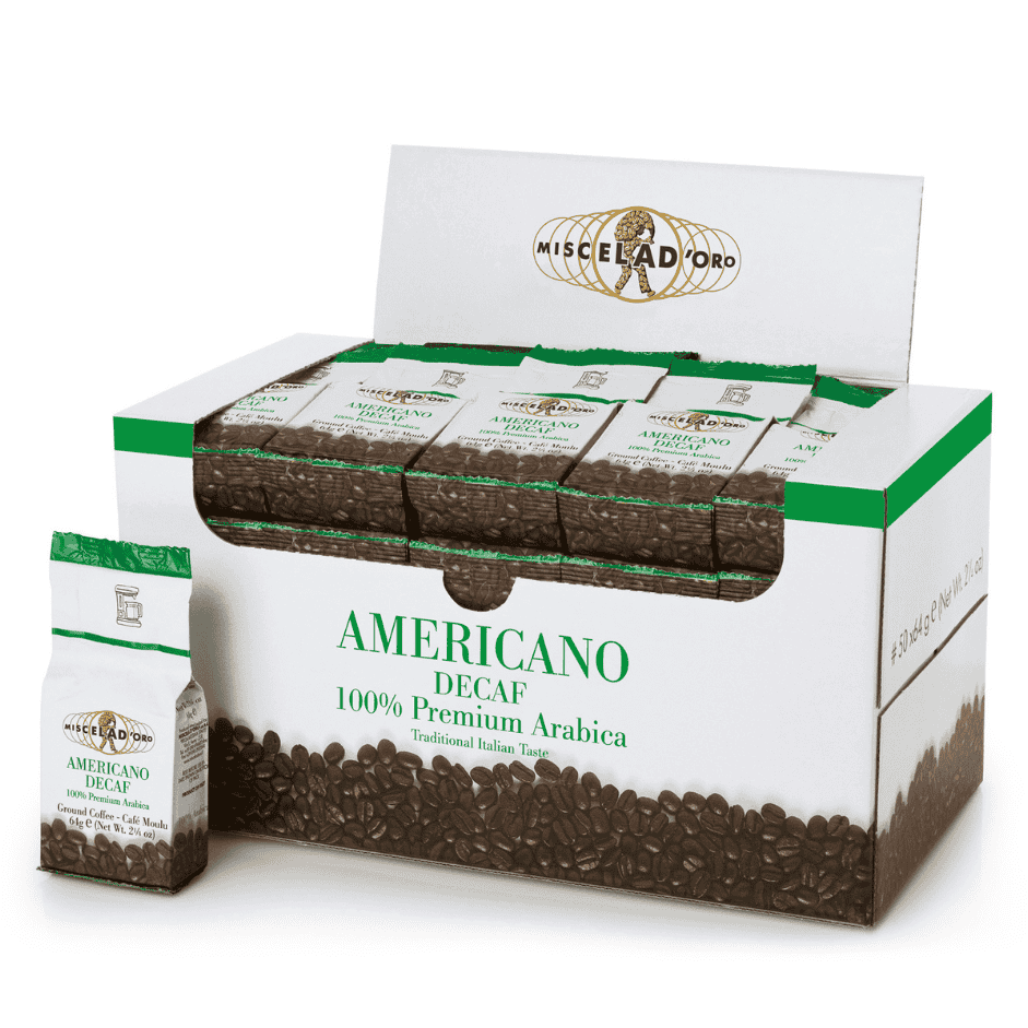 miscela-d-oro-americano-premium-decaf-pack-caf-filtre-moulu image 1