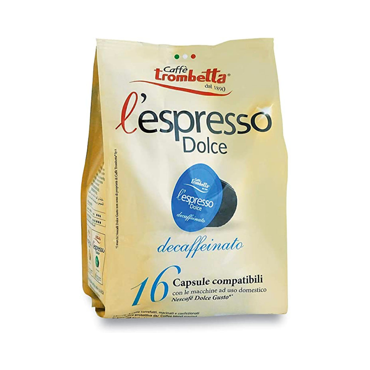 caff-trombetta-l-espresso-dolce-decaffeinato-128-capsules-compatibles-dolce-gust image 2