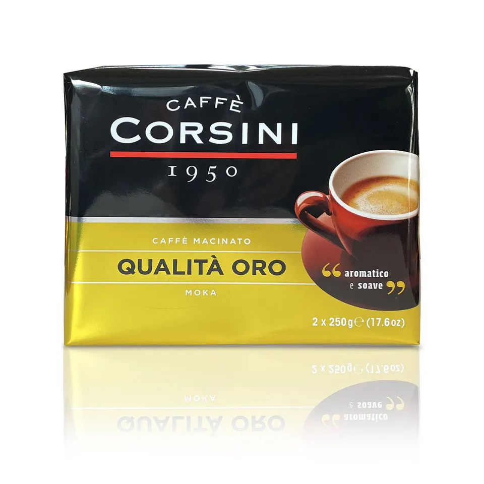 caff-corsini-qualit-oro-caf-moulu-2x250g-pour-moka image 1