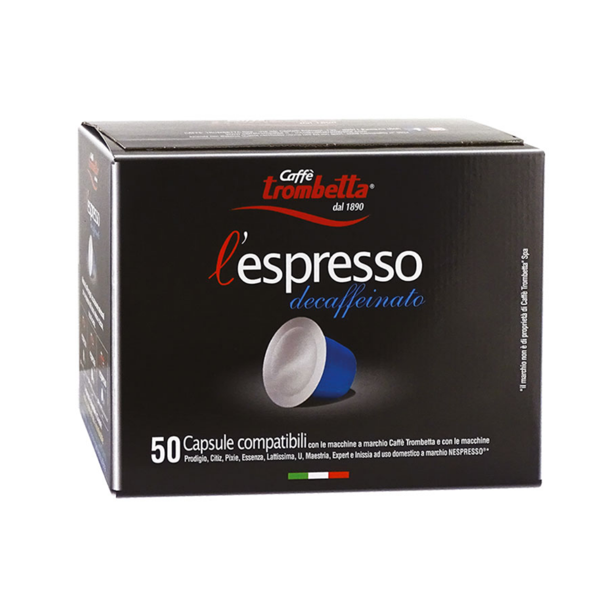 caff-trombetta-l-espresso-d-caf-in-150-capsules-compatibles-nespresso image 2