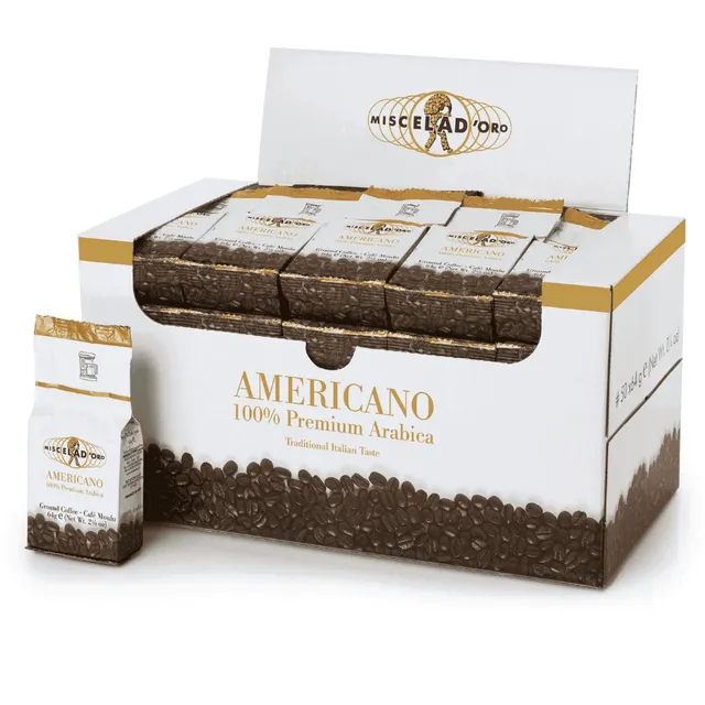 miscela-d-oro-americano-premium-caf-filtre-moulu-en-pack image 1