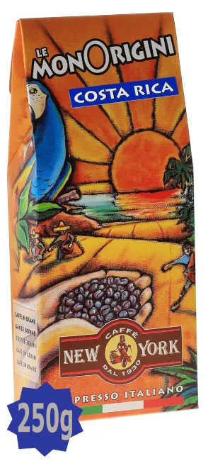 caff-new-york-le-monorigini-costa-rica-100-arabica-grains-250-g image 1