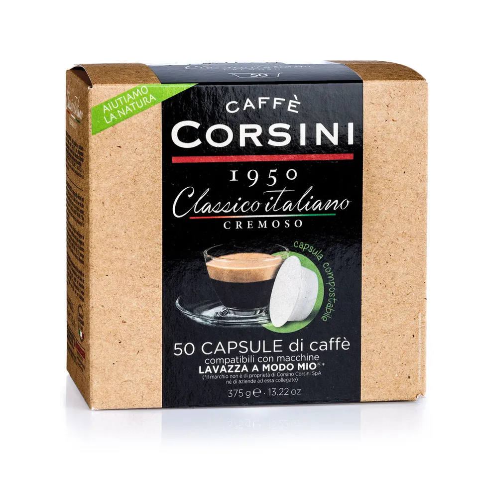 caff-corsini-classico-italiano-cremoso-capsules-compatibles-lavazza-a-modo-mio-2 image 1