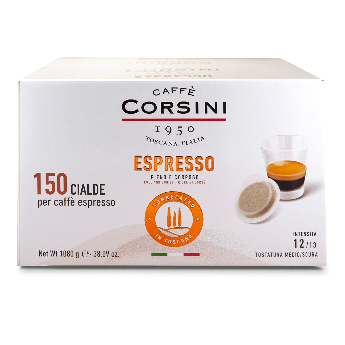 caff-corsini-espresso-dosettes-ese-44mm-150-pi-ces image 1