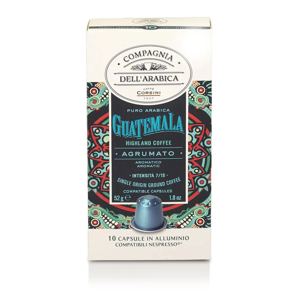 caff-corsini-guatemala-100-arabica-10-capsules-aluminium-compatibles-nespresso-5 image 1