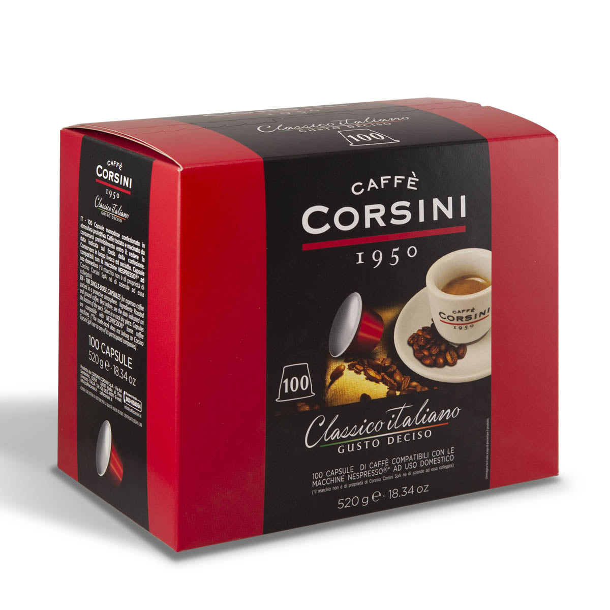 caff-corsini-classico-italiano-100-capsules-compatibles-nespresso-go-t-d-cid image 1