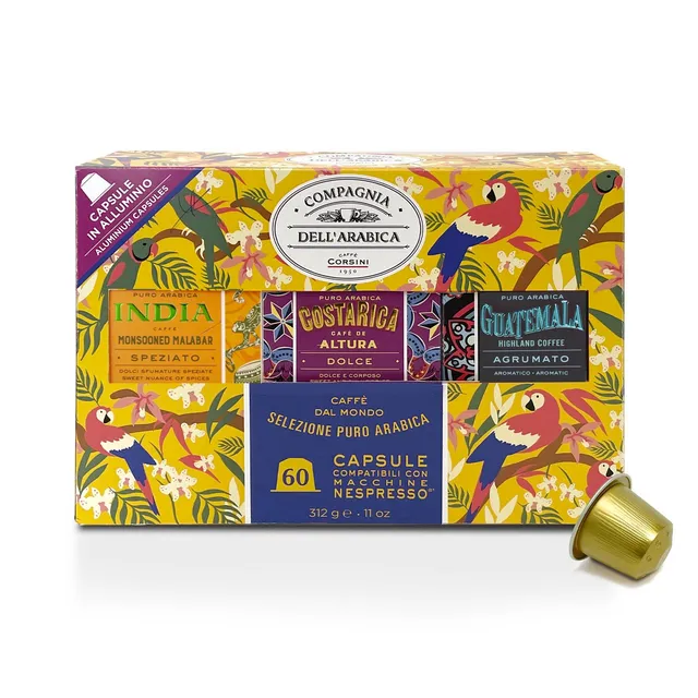 caff-corsini-coffret-cadeau-60-capsules-aluminium-compatibles-nespresso-mono-ori image 1