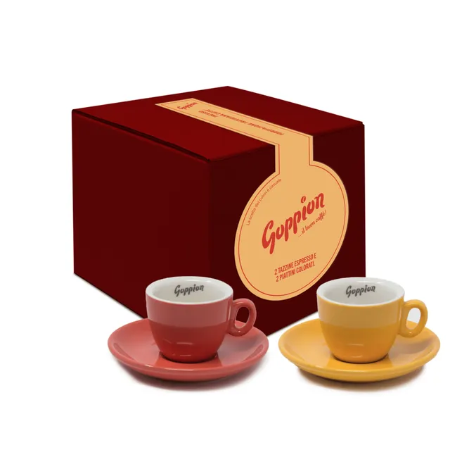 goppion-caff-red-box-coffret-2-tasses-espresso-soucoupes image 1