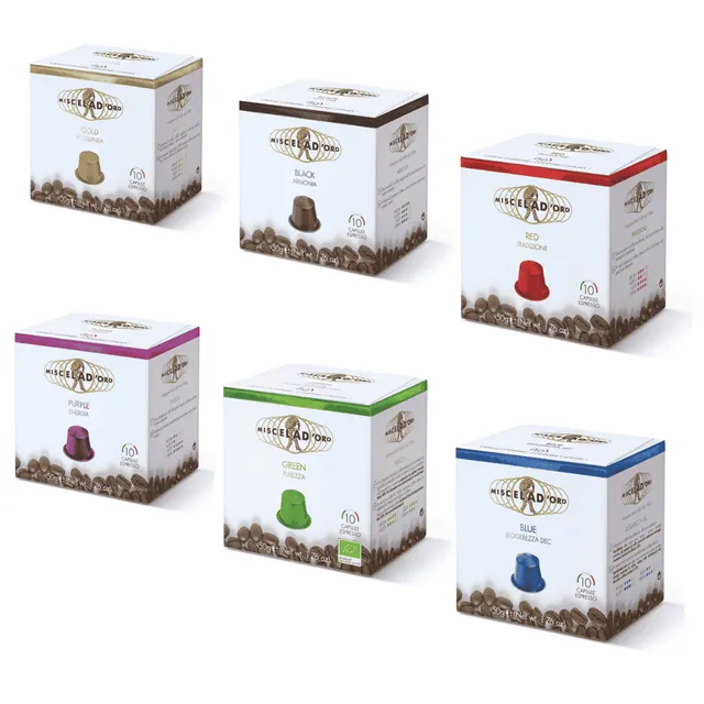 miscela-d-oro-gold-kit-d-gustation-capsules-compatibles-nespresso image 1