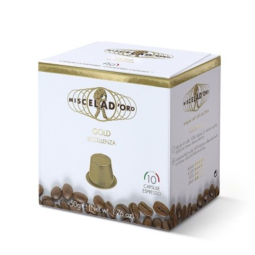 miscela-d-oro-gold-100-arabica-capsules-compatibles-nespresso image 1