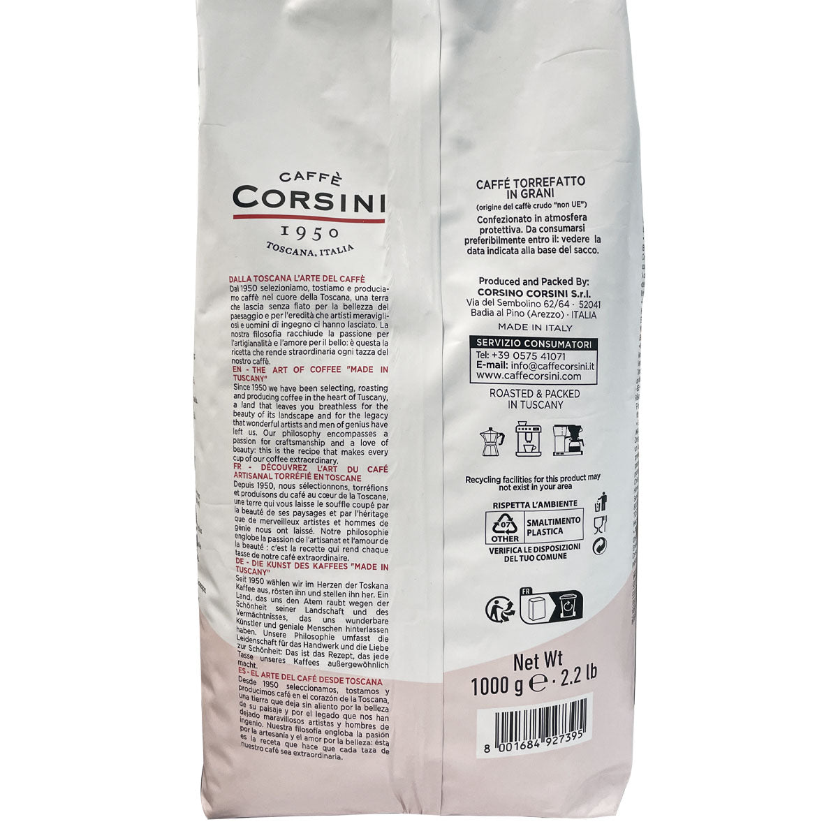 caff-corsini-crema-caf-en-grains-arabica-et-robusta-1-kg image 3