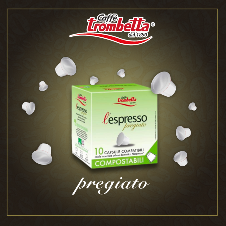 caff-trombetta-l-espresso-pregiato-compostable-capsules-compatibles-nespresso-80 image 3