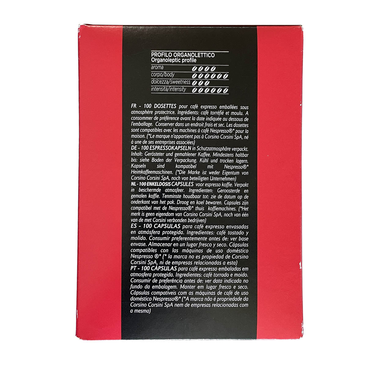 caff-corsini-classico-italiano-capsules-compatibles-nespresso-carton-4-x-100-pi- image 2