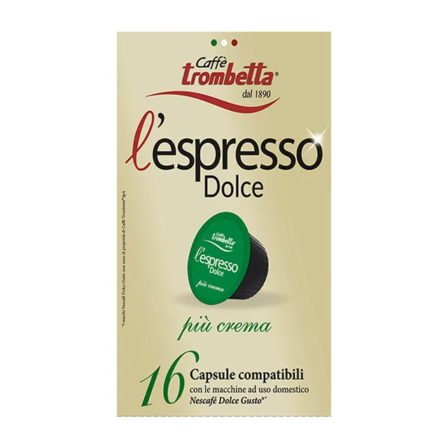 caff-trombetta-l-espresso-dolce-pi-crema-128-capsules-compatibles-dolce-gusto image 1