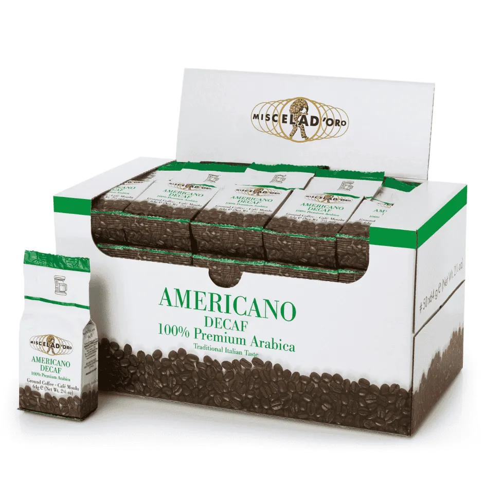 miscela-d-oro-americano-premium-decaf-pack-caf-filtre-moulu image 1