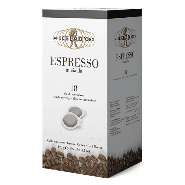 miscela-d-oro-espresso-en-dosettes-caf-classique-ese image 1