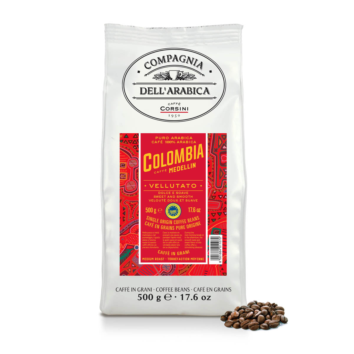 caff-corsini-colombia-medellin-100-arabica-igp-caf-en-grains-500-g image 2