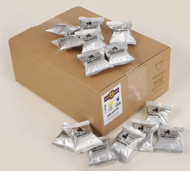 caff-new-york-delicato-100-capsules-compatibles-nespresso-paquet-de-100-pi-ces image 1