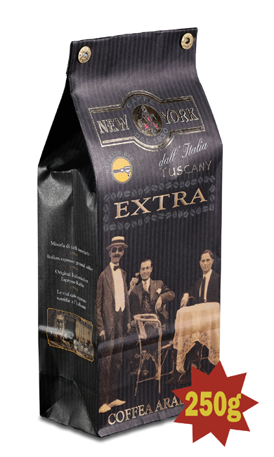 caff-new-york-linea-pasticceria-bar-extra-caf-moulu-doux-250-g image 1
