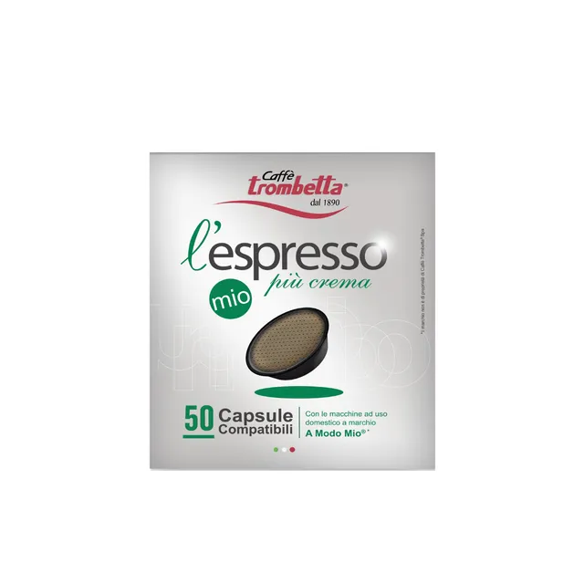 caff-trombetta-l-espresso-mio-pi-crema-300-capsules-compatibles-lavazza-a-modo-m image 1