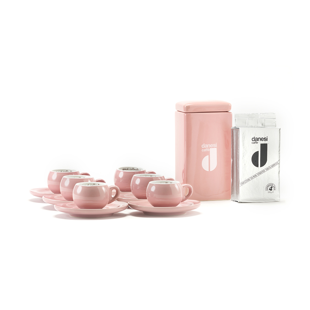 danesi-caff-forma-set-8-pi-ces-caf-moulu-250g-6-tasses-espresso-pot-c-ramique image 5
