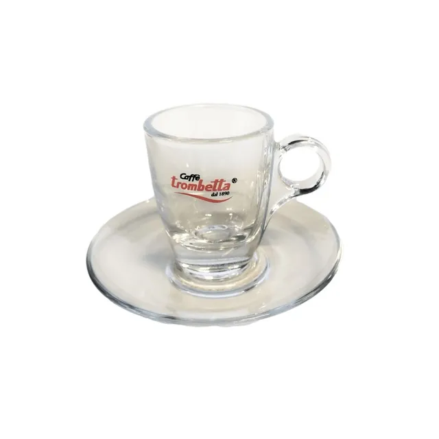 caff-trombetta-set-tazzine-cherie-piattini-6-tasses-espresso-6-pi-ces image 1