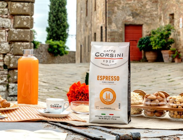 caff-corsini-espresso-arabica-et-robusta-caf-en-grains-500g-x15 image 1