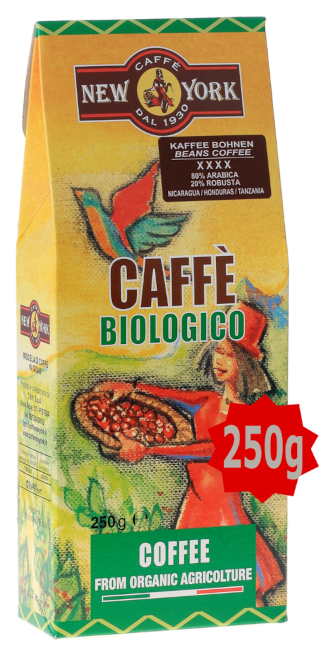caff-new-york-organic-coffee-xxxx-grains-bio-250-g image 1