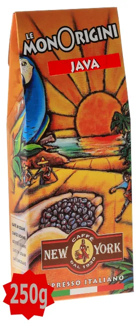 caff-new-york-le-monorigini-java-robusta-en-grains-250-g image 1