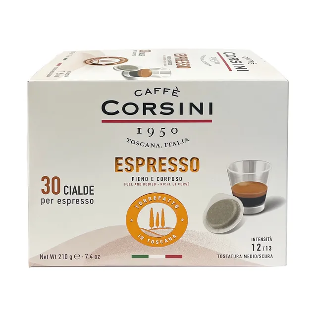 caff-corsini-espresso-30-dosettes-ese-go-t-plein-et-cors image 1