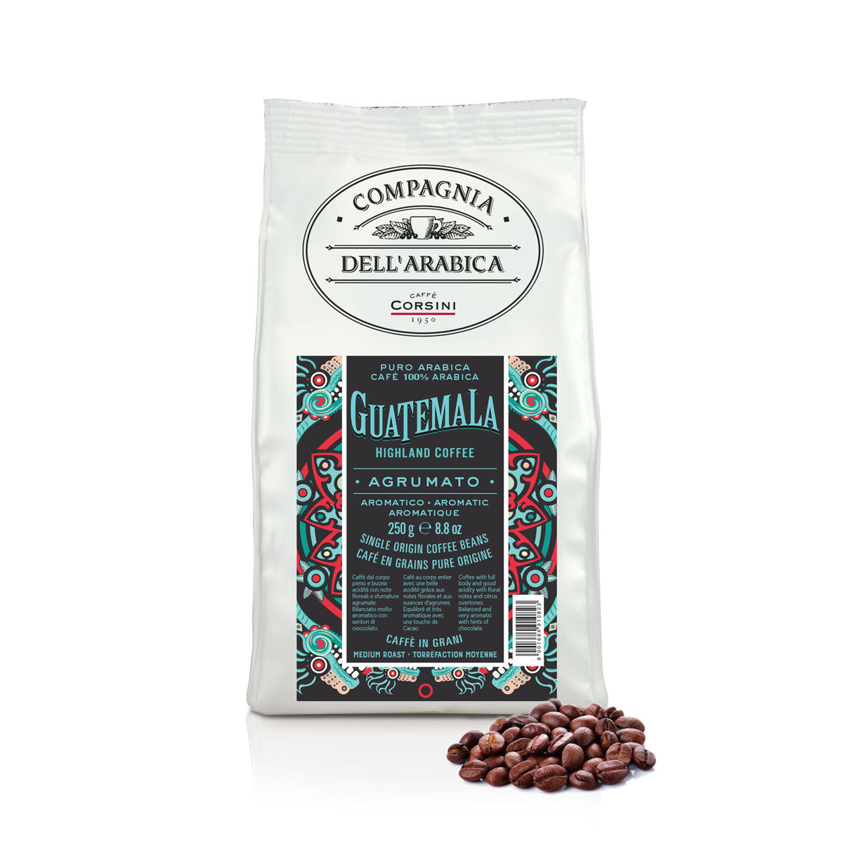 caff-corsini-guatemala-caf-en-grains-100-arabica-250g image 1