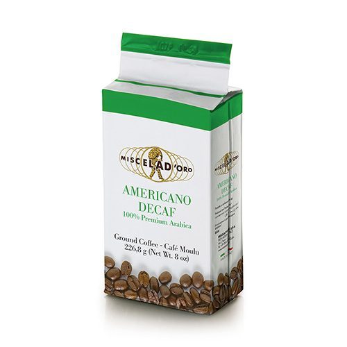 miscela-d-oro-americano-premium-decaf-caf-filtre-d-caf-in-moulu image 1