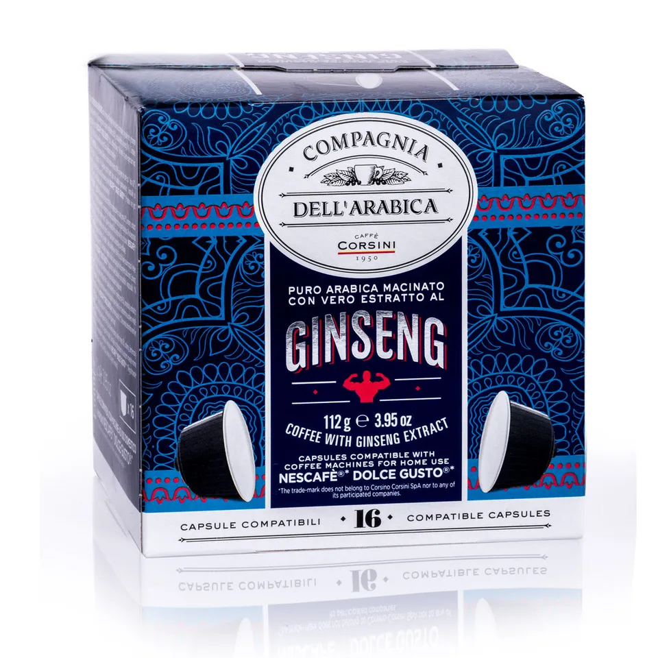 caff-corsini-ginseng-16-capsules-compatibles-dolce-gusto-carton-6-paquets image 1
