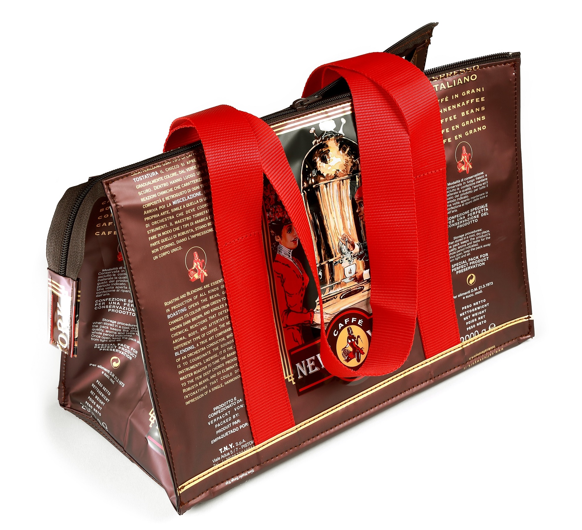 caff-new-york-sac-cabas-toile-b-che-2-kg-anses-rouges image 1