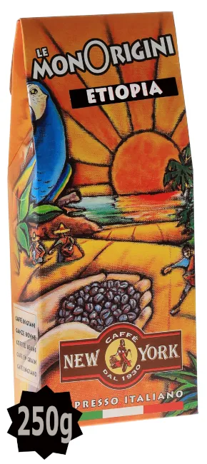 caff-new-york-le-monorigini-thiopie-arabica-en-grains-250-g image 1