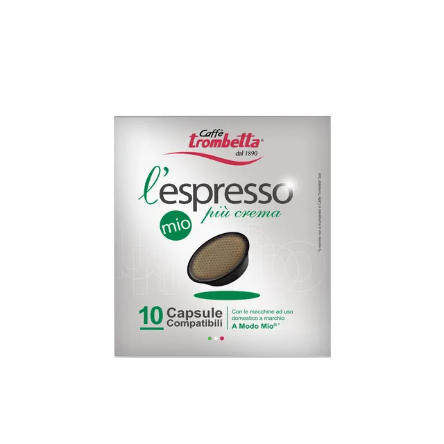caff-trombetta-l-espresso-mio-pi-crema-80-capsules-compatibles-lavazza-a-modo-mi image 1