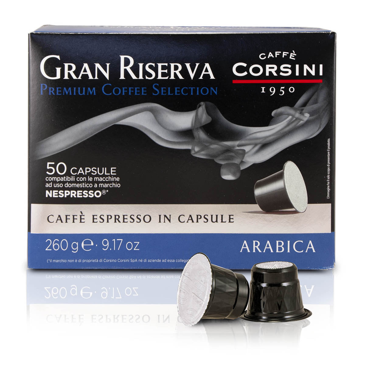 caff-corsini-gran-riserva-100-arabica-capsules-compatibles-nespresso-50-pi-ces image 1