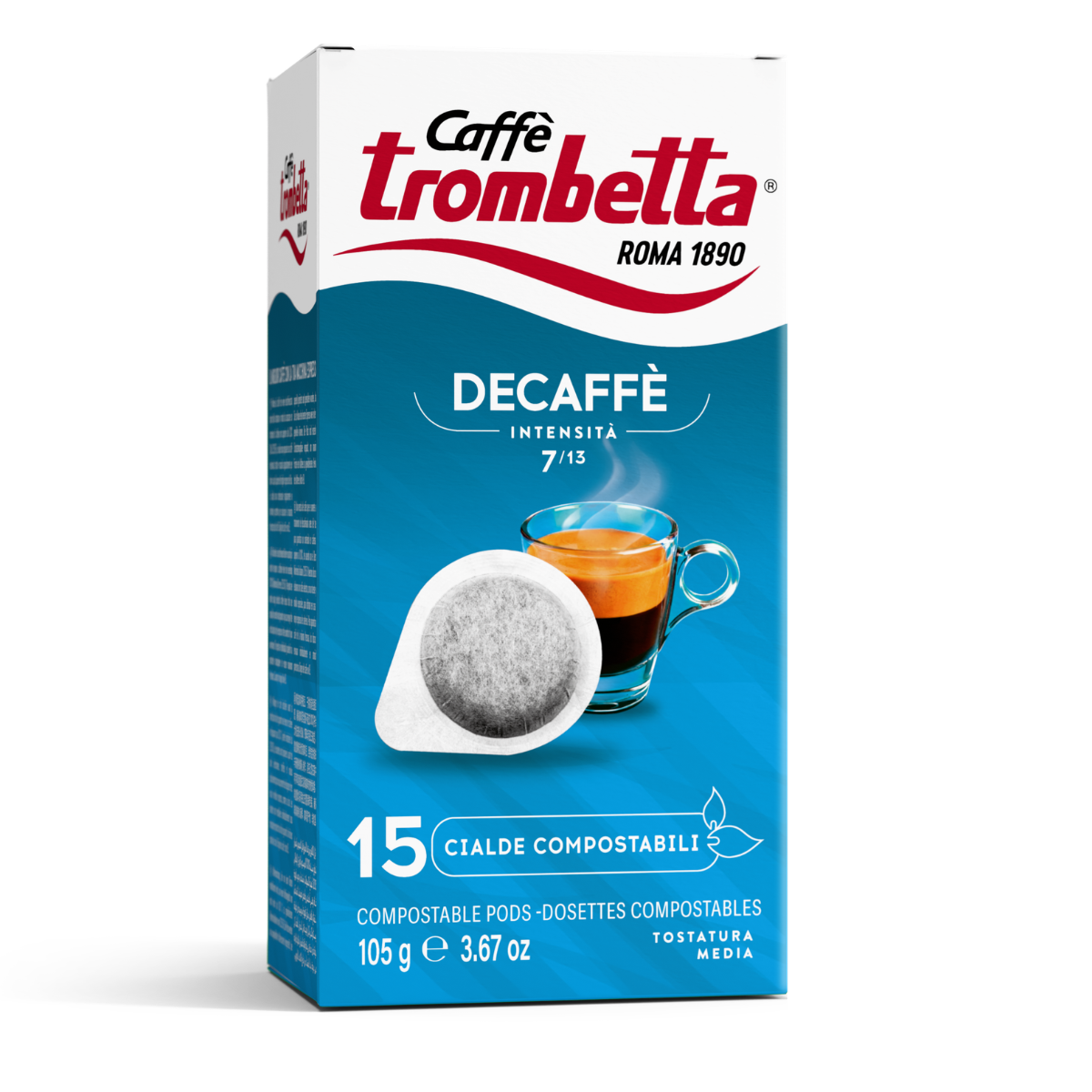 caff-trombetta-decaffeinato-cialde-ese-12-x-15-cialdes image 2