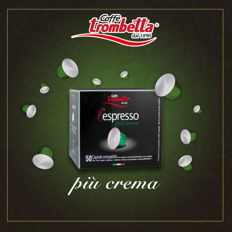 caff-trombetta-l-espresso-pi-crema-capsules-compatibles-nespresso-150-capsules-3 image 3
