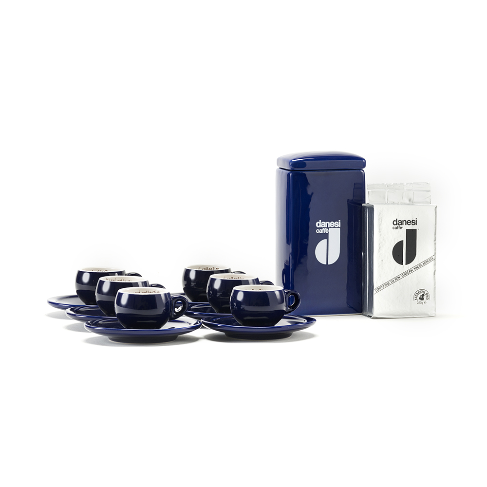 danesi-caff-forma-set-8-pi-ces-caf-moulu-250g-6-tasses-espresso-pot-c-ramique image 4