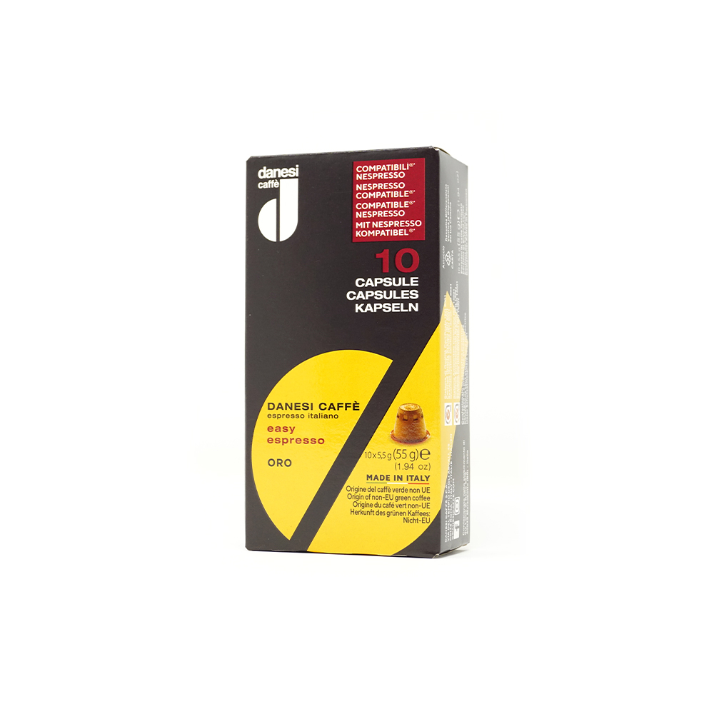 danesi-caff-easy-espresso-oro-capsules-compatibles-nespresso-10-capsules image 7