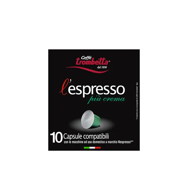 caff-trombetta-l-espresso-pi-crema-capsules-compatibles-nespresso-80-capsules-8x image 1